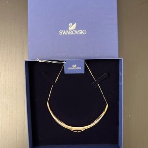 Authentic Swarovski rose gold necklace only $99